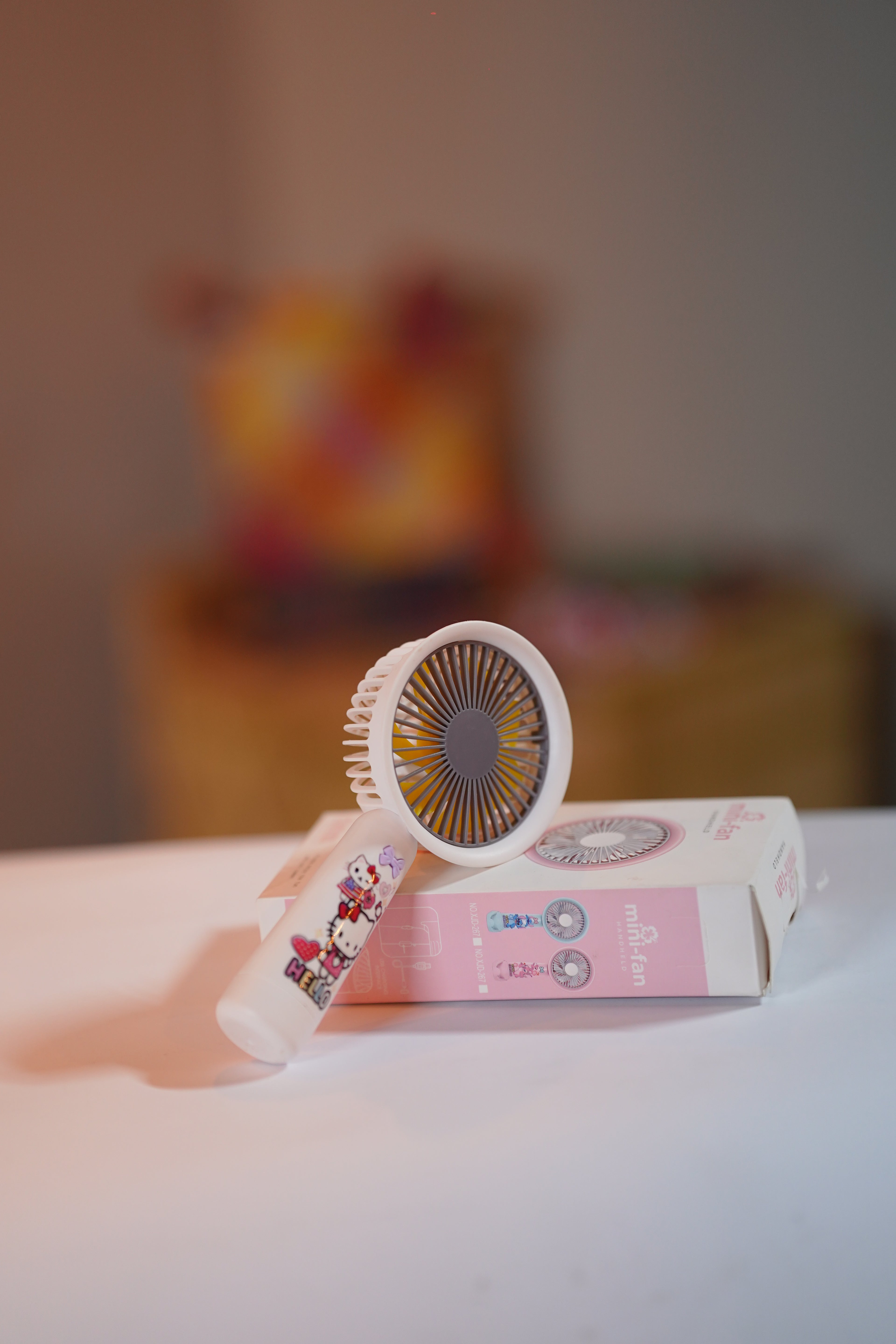 Hello Kitty-themed portable mini fan