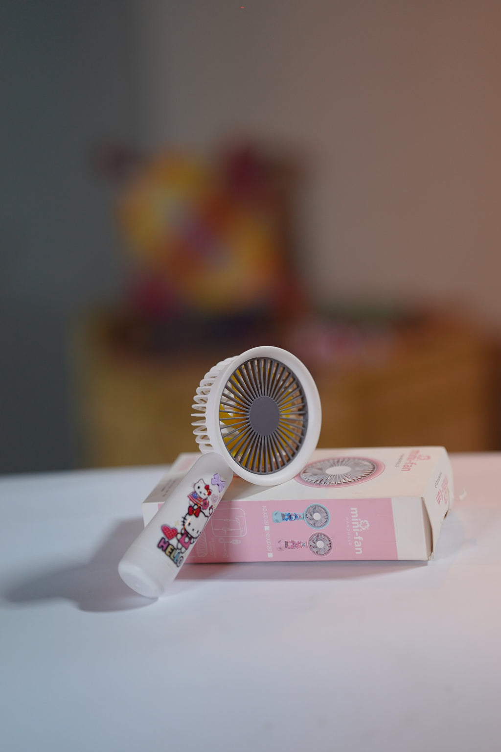 Hello Kitty-themed portable mini fan