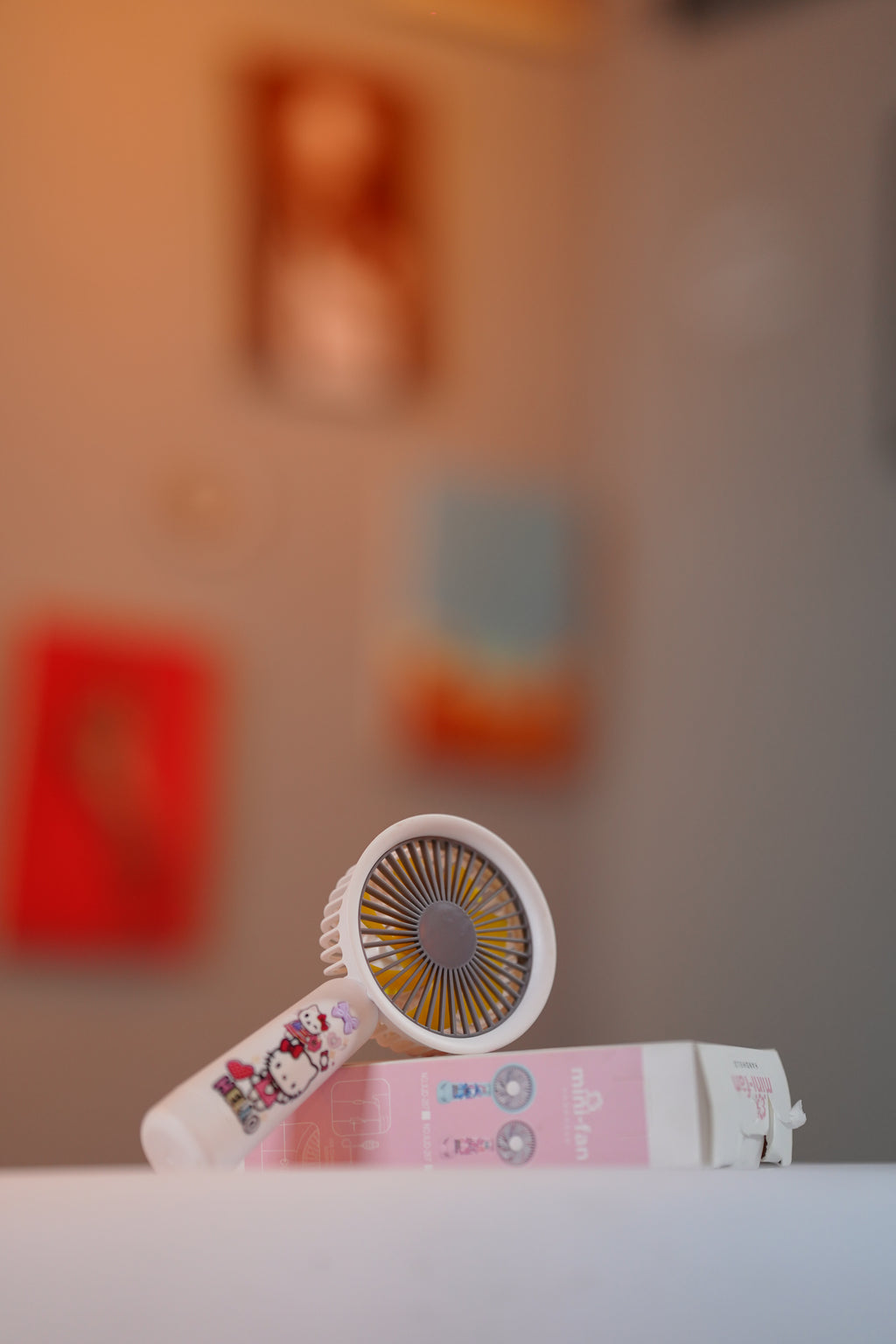 Hello Kitty-themed portable mini fan