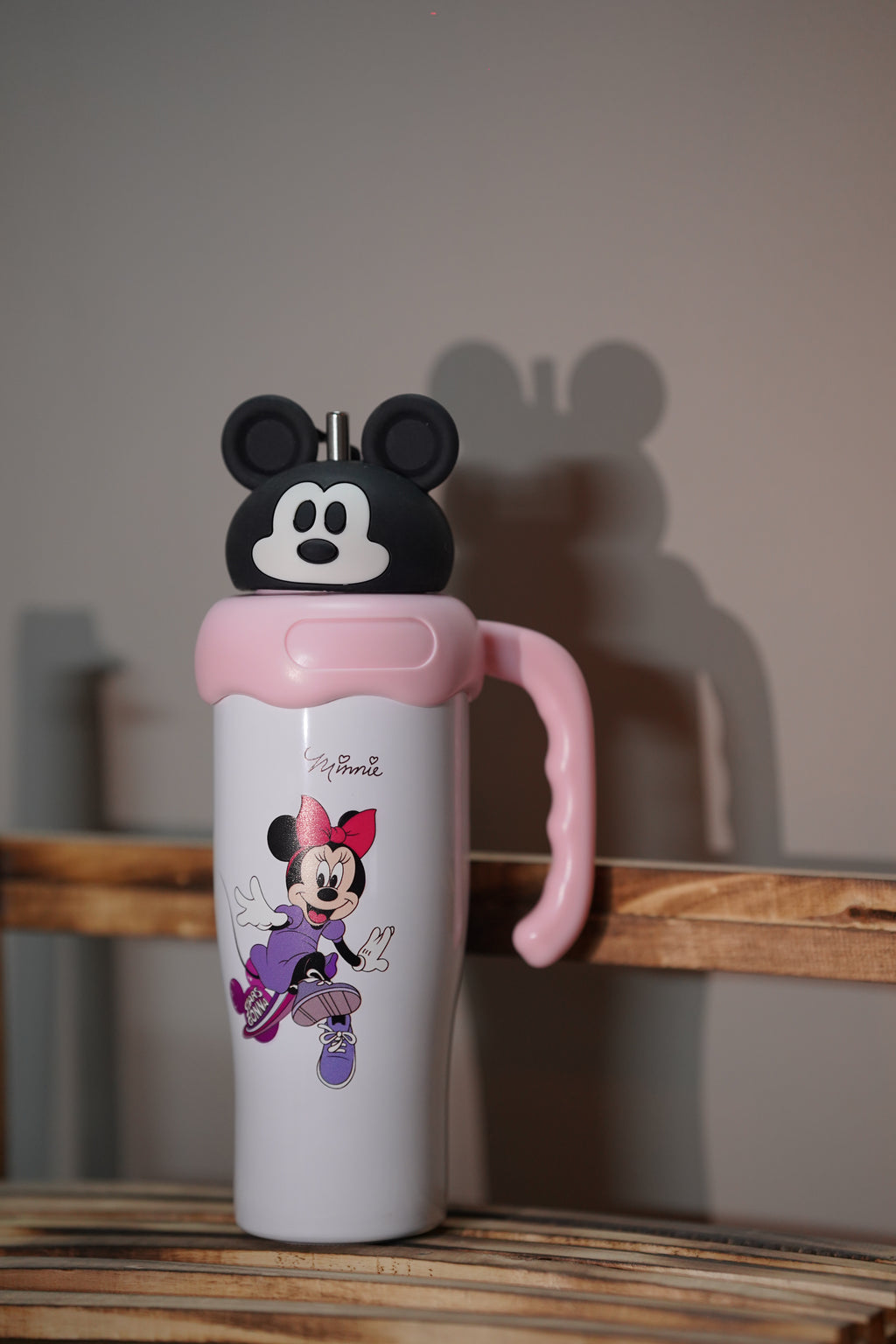 Minnie Mouse Insulated Travel Tumbler with Handle & Straw