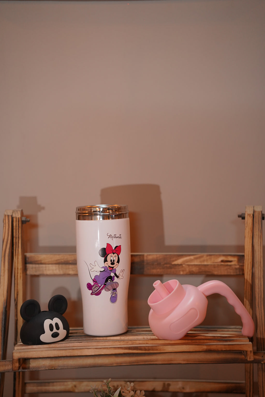 Minnie Mouse Insulated Travel Tumbler with Handle & Straw