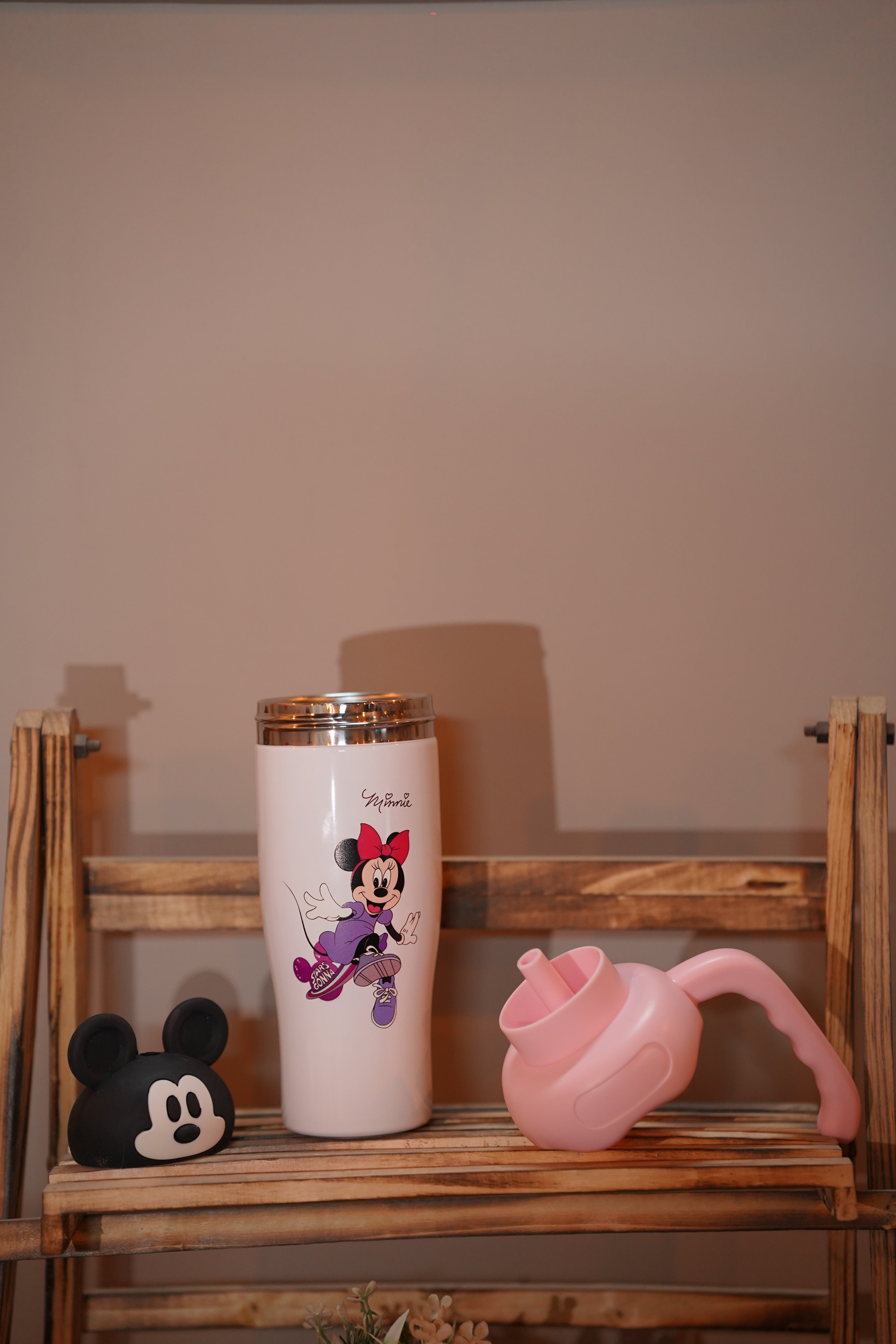 Minnie Mouse Insulated Travel Tumbler with Handle & Straw