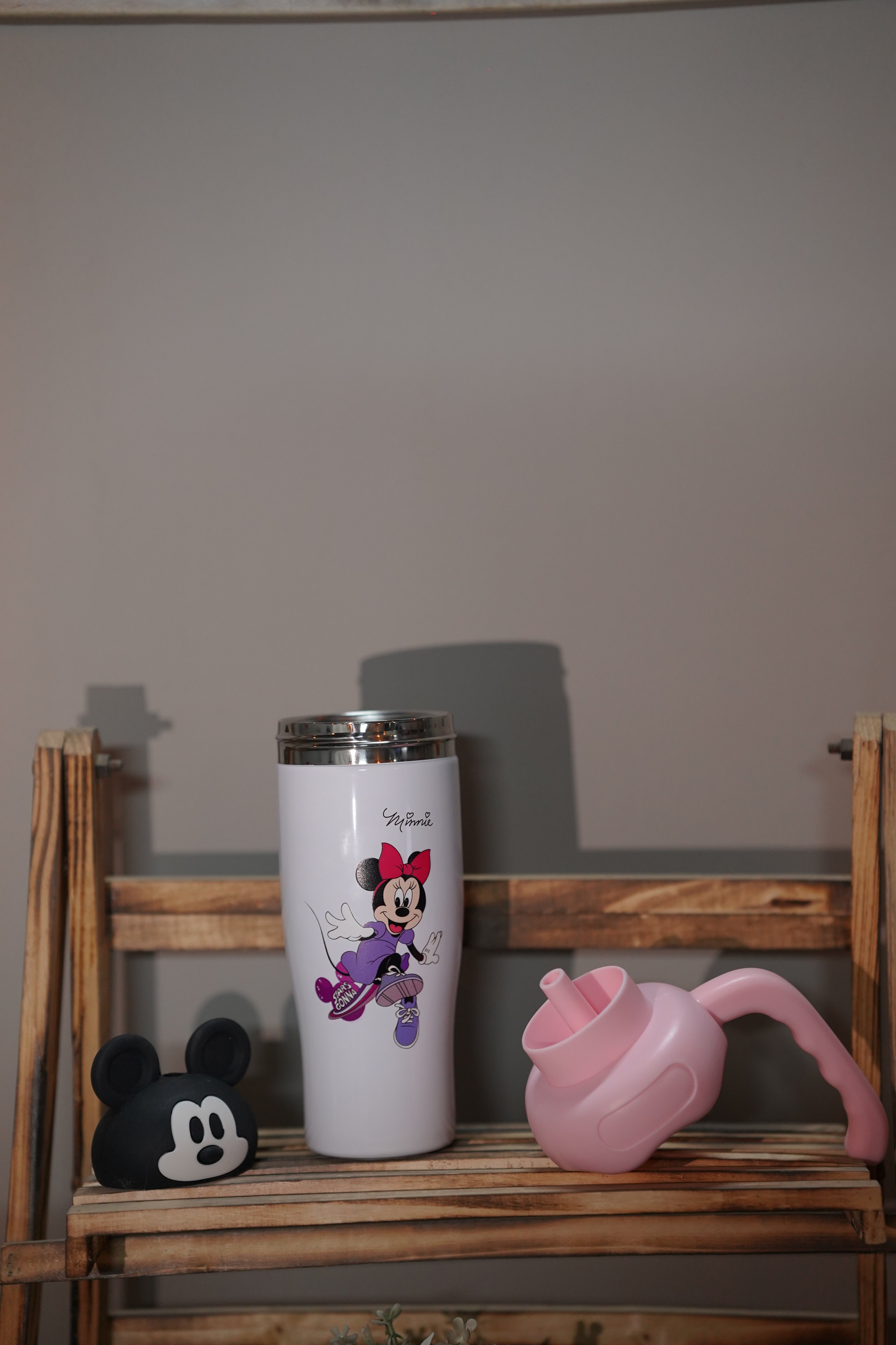 Minnie Mouse Insulated Travel Tumbler with Handle & Straw
