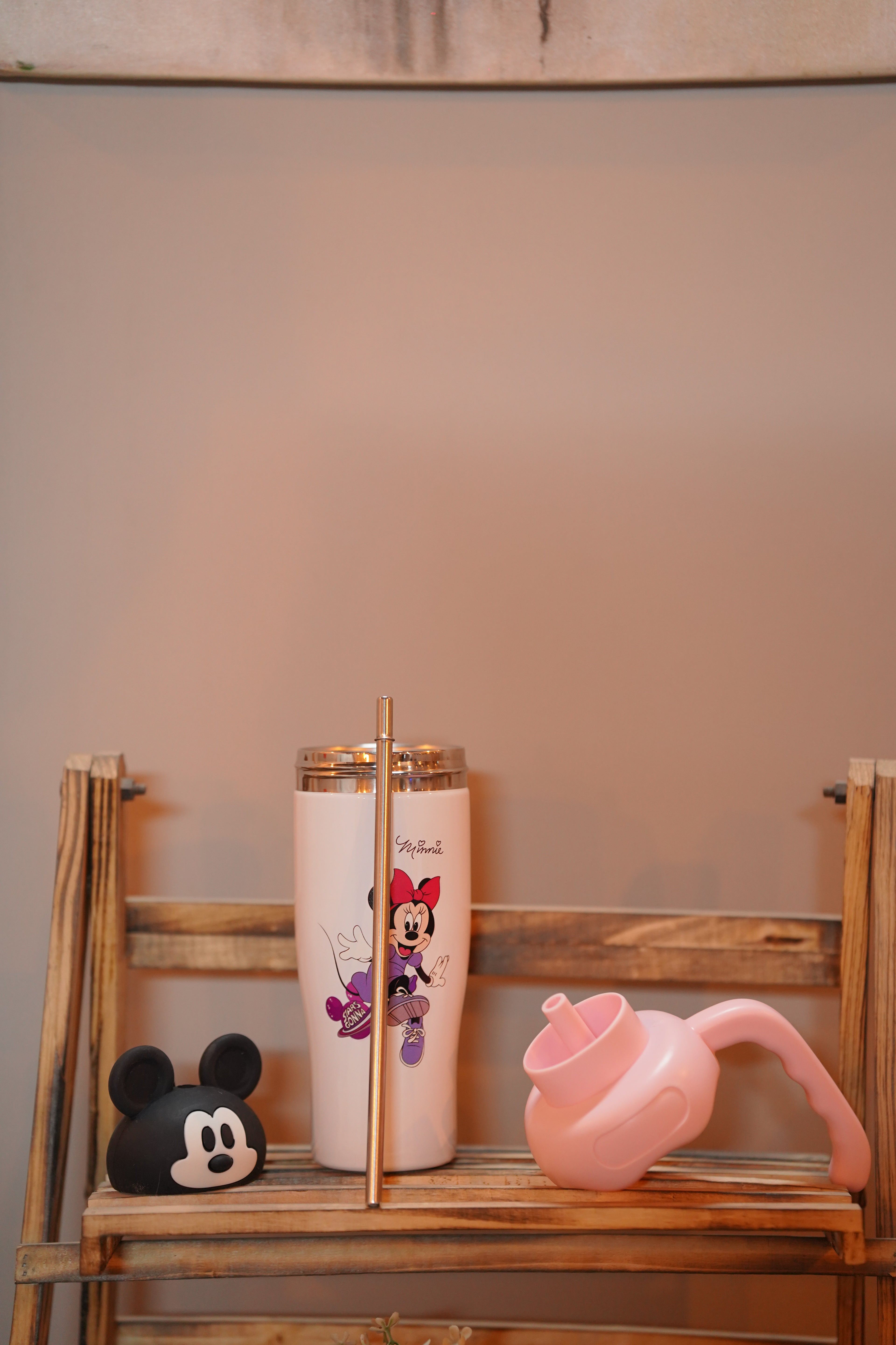 Minnie Mouse Insulated Travel Tumbler with Handle & Straw