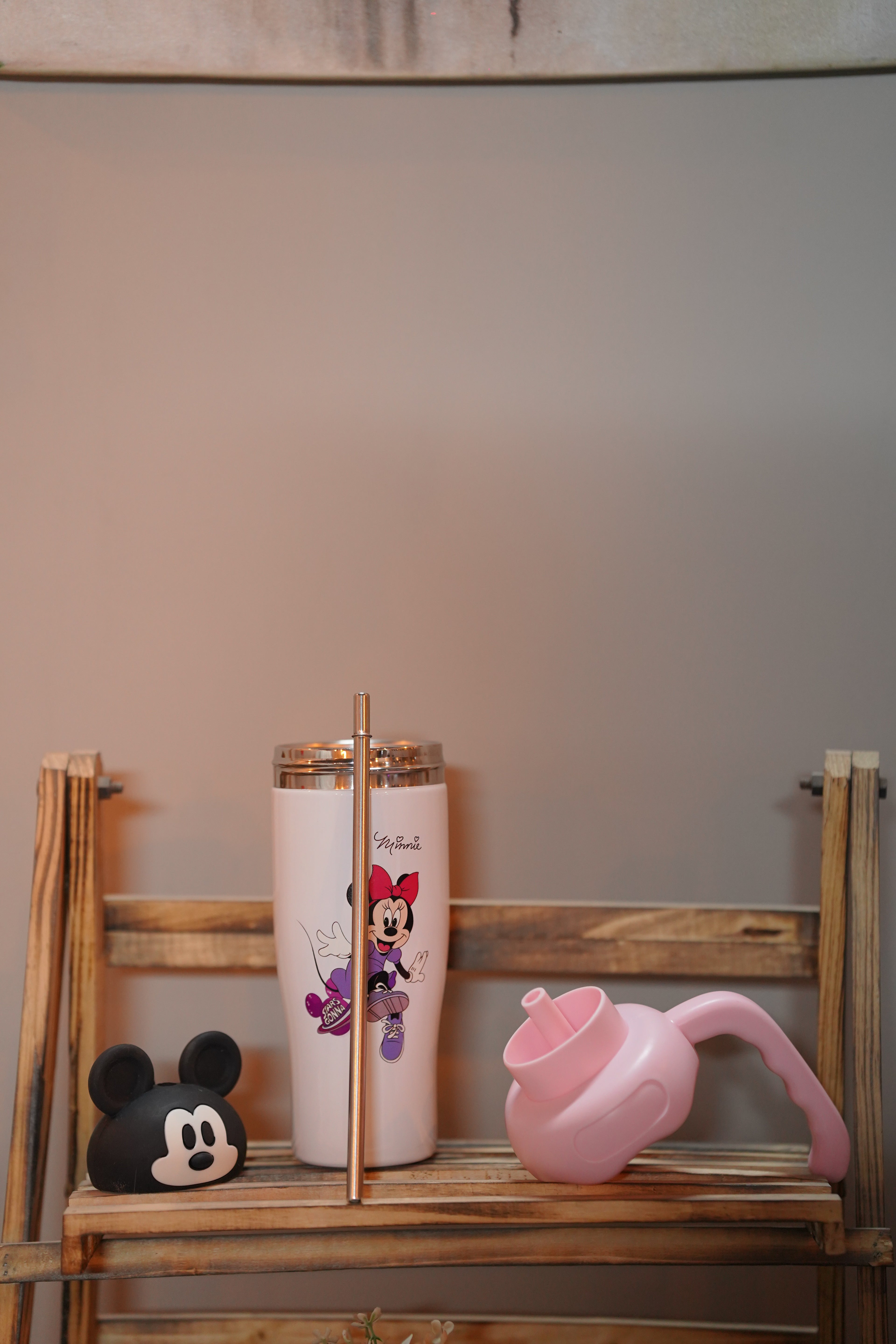 Minnie Mouse Insulated Travel Tumbler with Handle & Straw